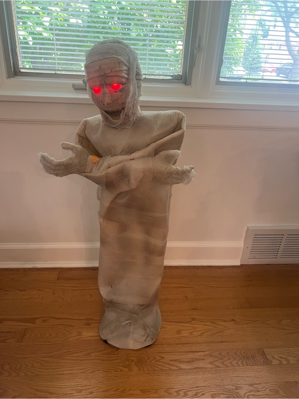 Gemmy Industries Spooky Village 3 Foot Animated Mummy decoration Halloween